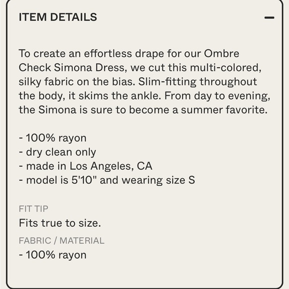 Rachel Pally Simona Dress - Ombré Check Voile - Picture 13 of 13